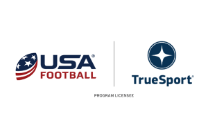 USA Football logo next to TrueSport logo.