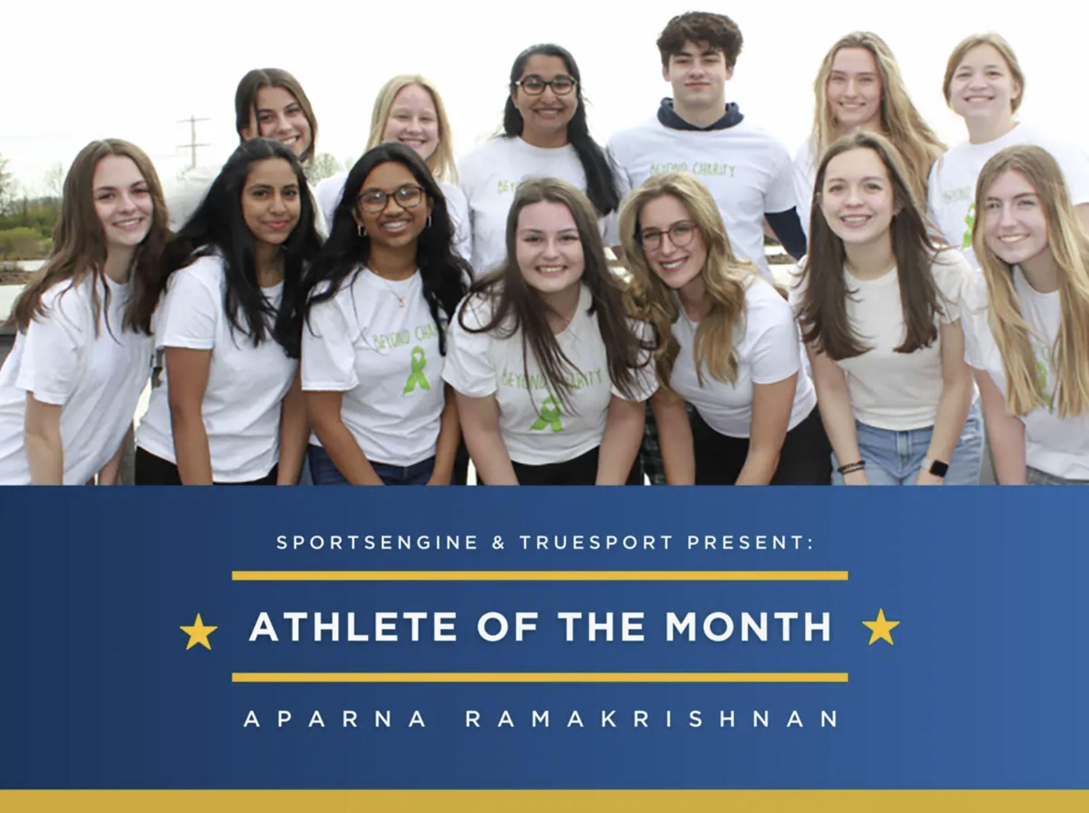 SportsEngine and TrueSport Present: Athlete of the Month Aparna Ramakrishnan