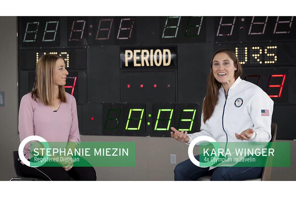 Kara Winger and Stephanie Miezen.