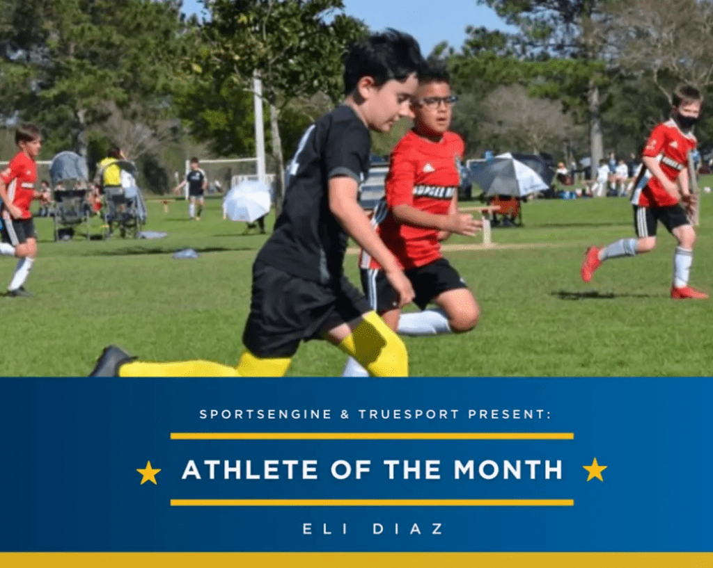 SportsEngine and TrueSport present Athlete of the Month: Eli Diaz