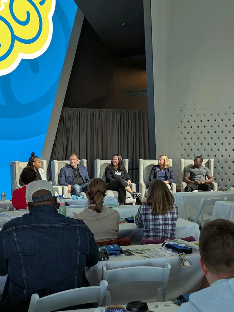 2025 TS Talks stage