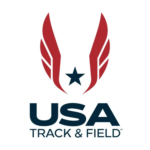 USA Track & Field logo.