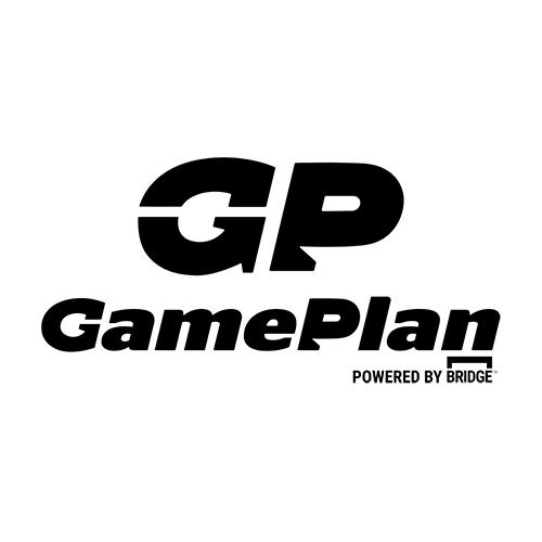 GamePlan powered by Bridge logo.