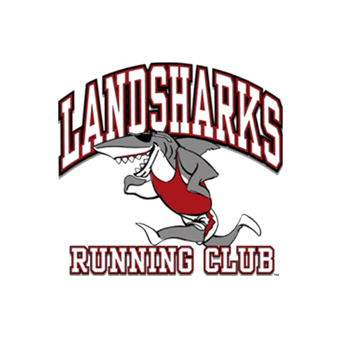 Landsharks Running Club logo.