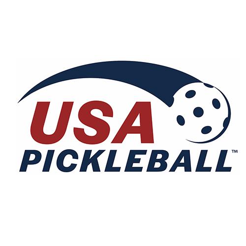 USA Pickleball logo.