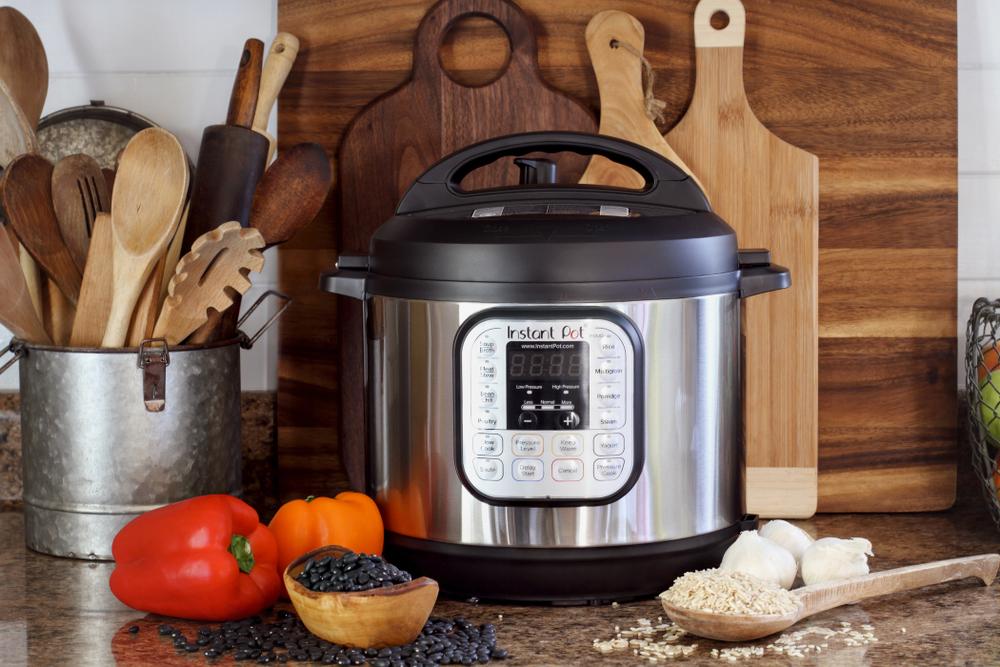 Instant Pot on counter.
