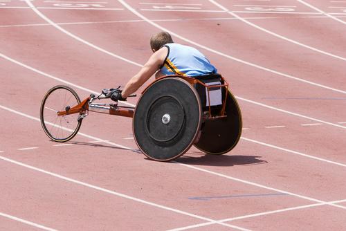 Paralympic track athlete.
