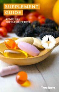 Supplement guide cover: reducing supplement risk.