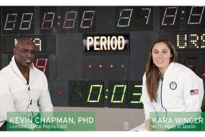 Dr. Kevin Chapman and Kara Winger.