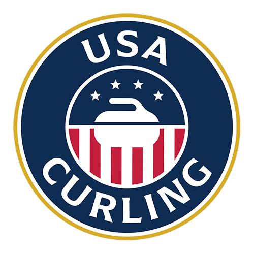 USA Curling logo.