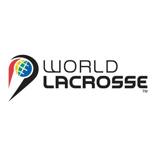 World Lacrosse logo.